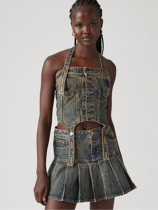 LEVI’S® x ADSB ANDERSSON BELL DENIM コルセット ミディアムインディゴ