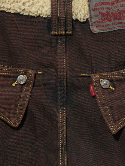 LEVI’S® x KIKO KOSTADINOV パネルボトム ブラウン SHERPA