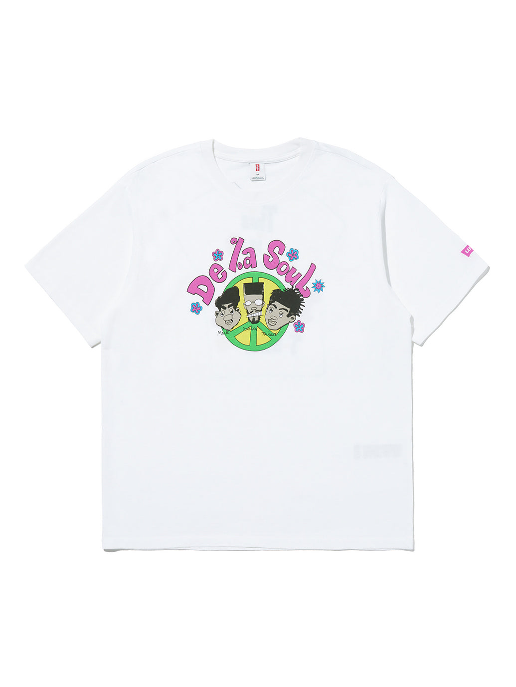 DE LA SOUL_FRONT BACK TEE WHITE +