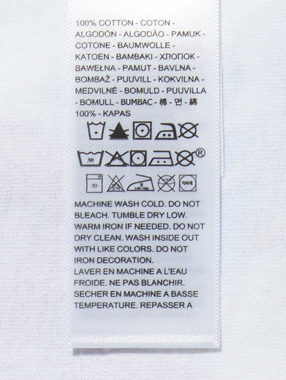 DE LA SOUL_FRONT BACK TEE WHITE +