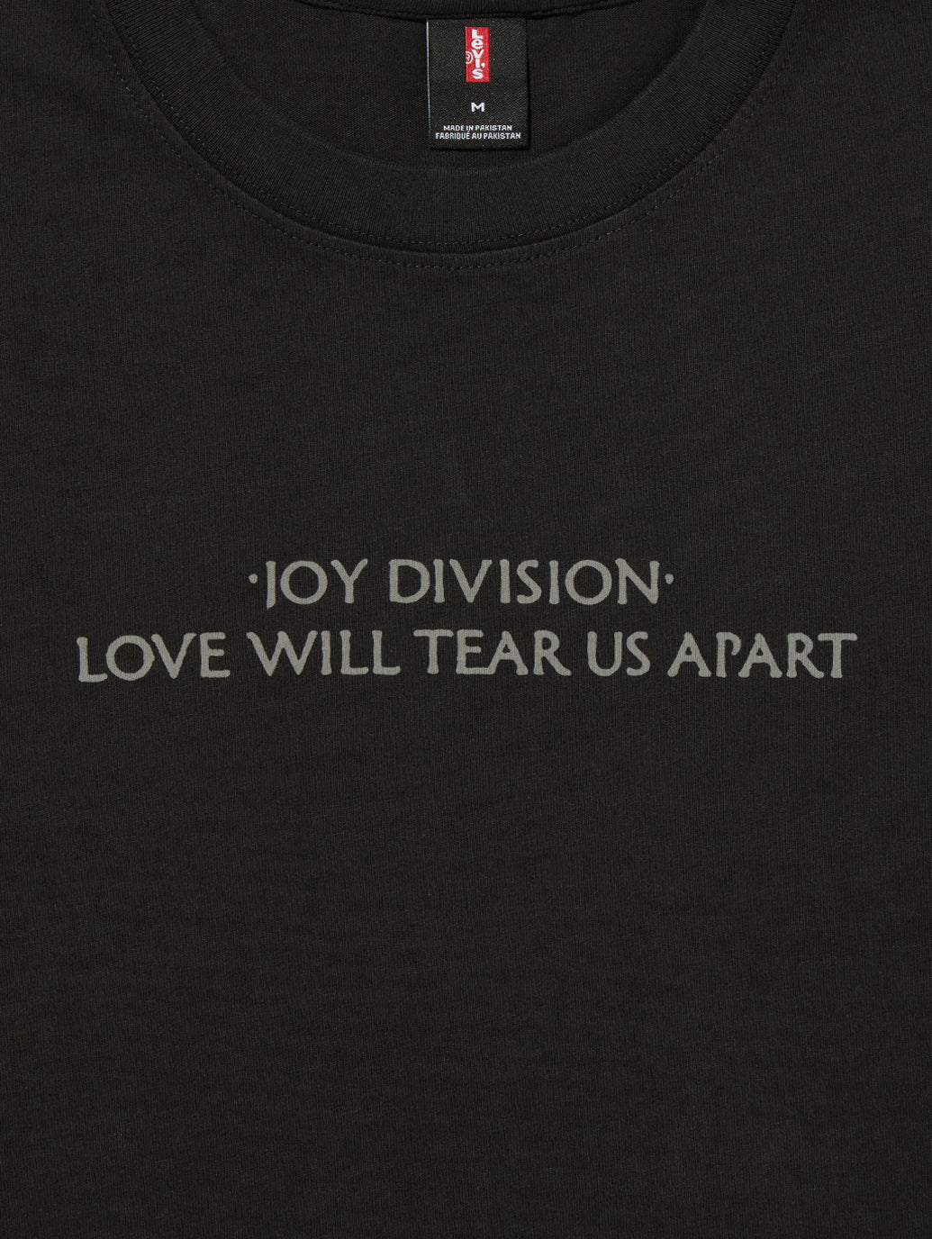 LEVI’S® x JOY DIVISION LOVE WILL TEAR US APART ブラック