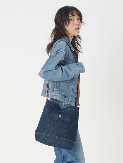 HERITAGE BUCKET バッグ ダークインディゴ