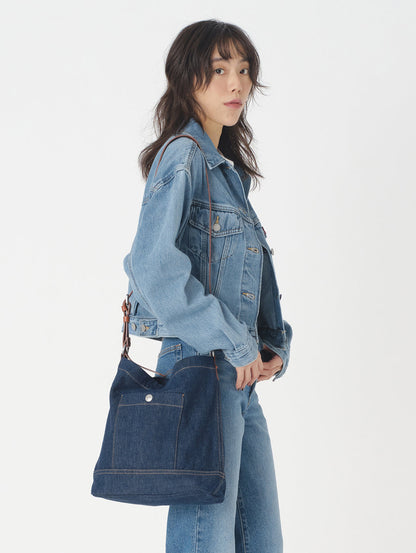 HERITAGE BUCKET バッグ ダークインディゴ