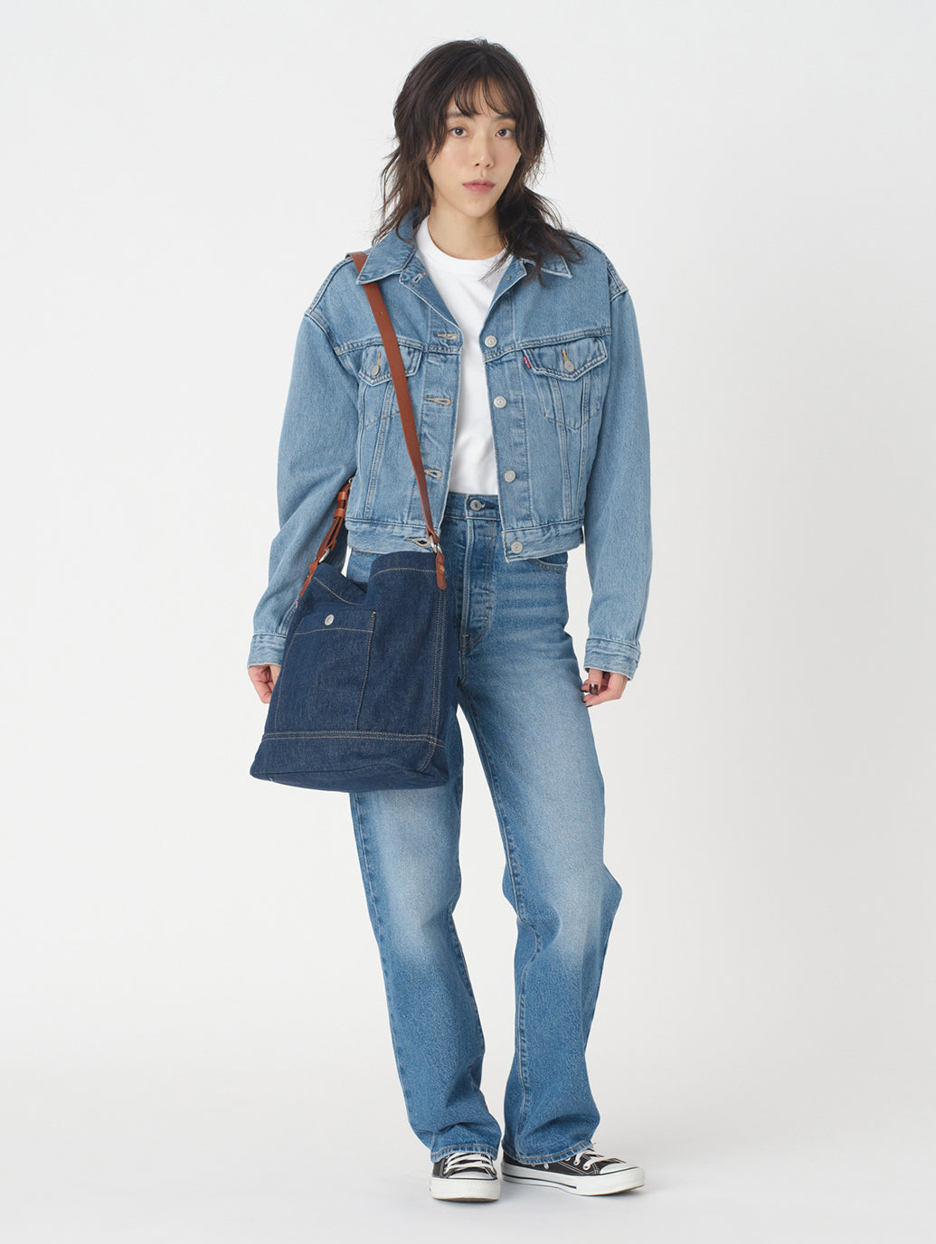 HERITAGE BUCKET バッグ ダークインディゴ