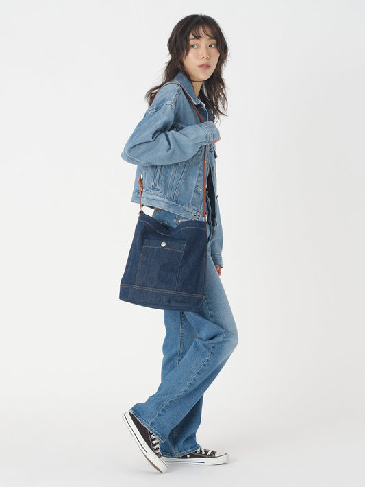 HERITAGE BUCKET バッグ ダークインディゴ