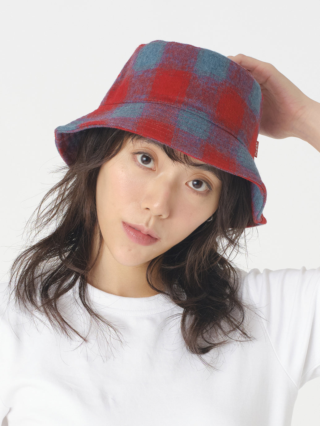 WINTER バケットハット ブルー