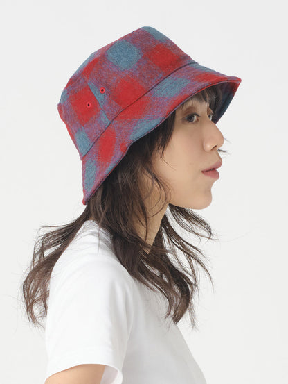 WINTER バケットハット ブルー