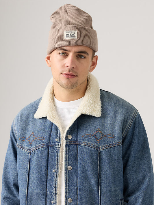 バックパッチビーニー