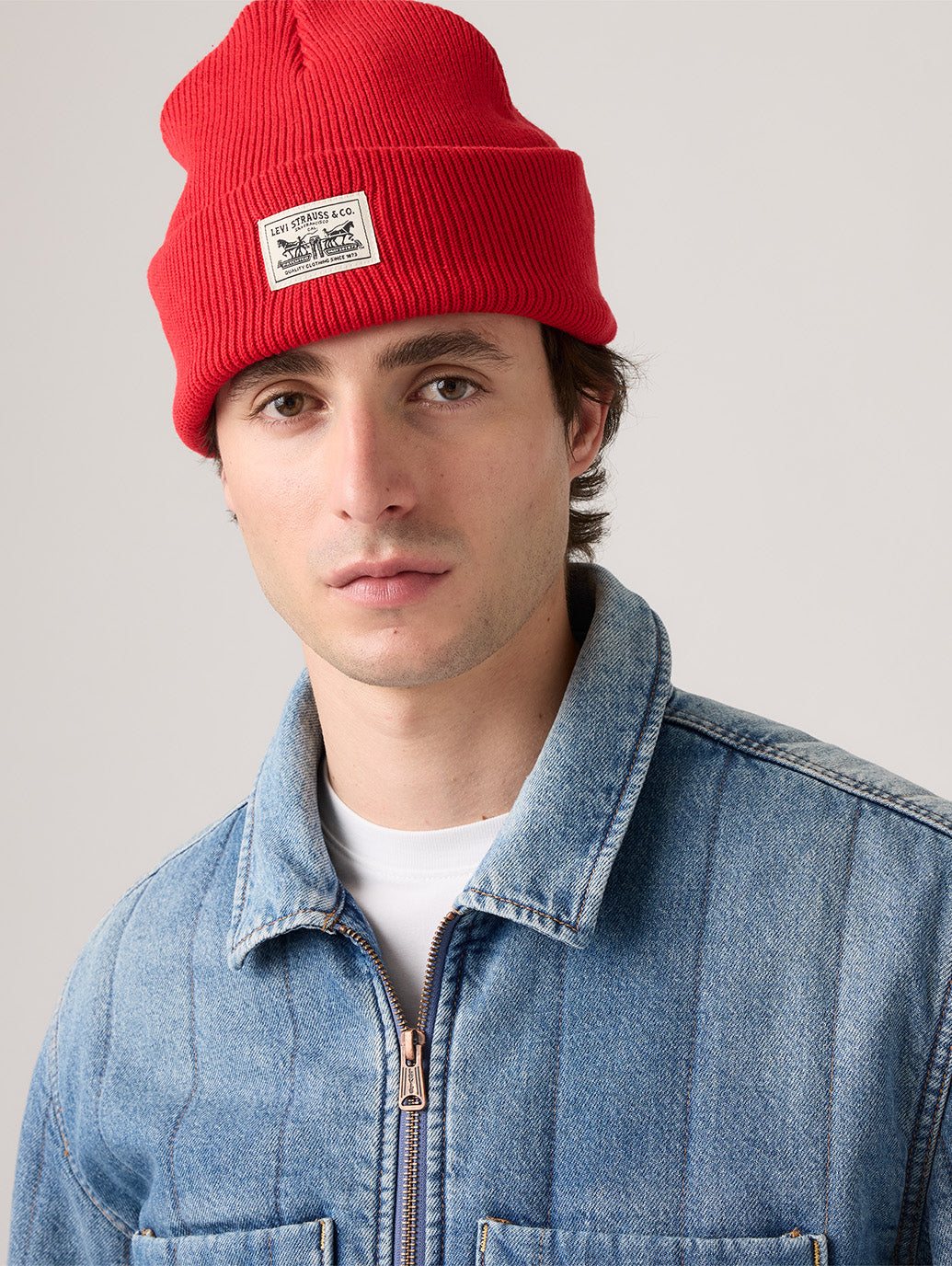 バックパッチビーニー