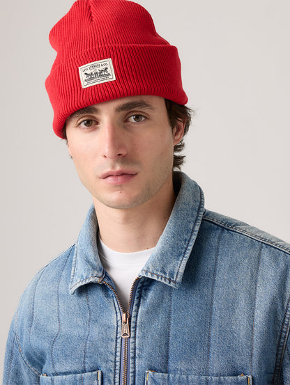 バックパッチビーニー