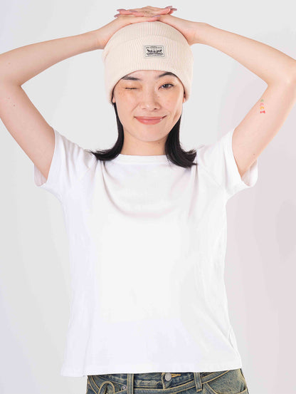 BACKPATCH ビーニー ホワイト