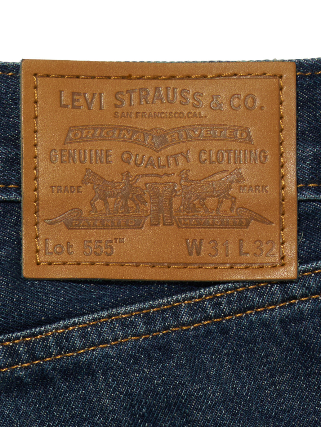 555™ リラックスストレート ダークインディゴ UP THE SCORE