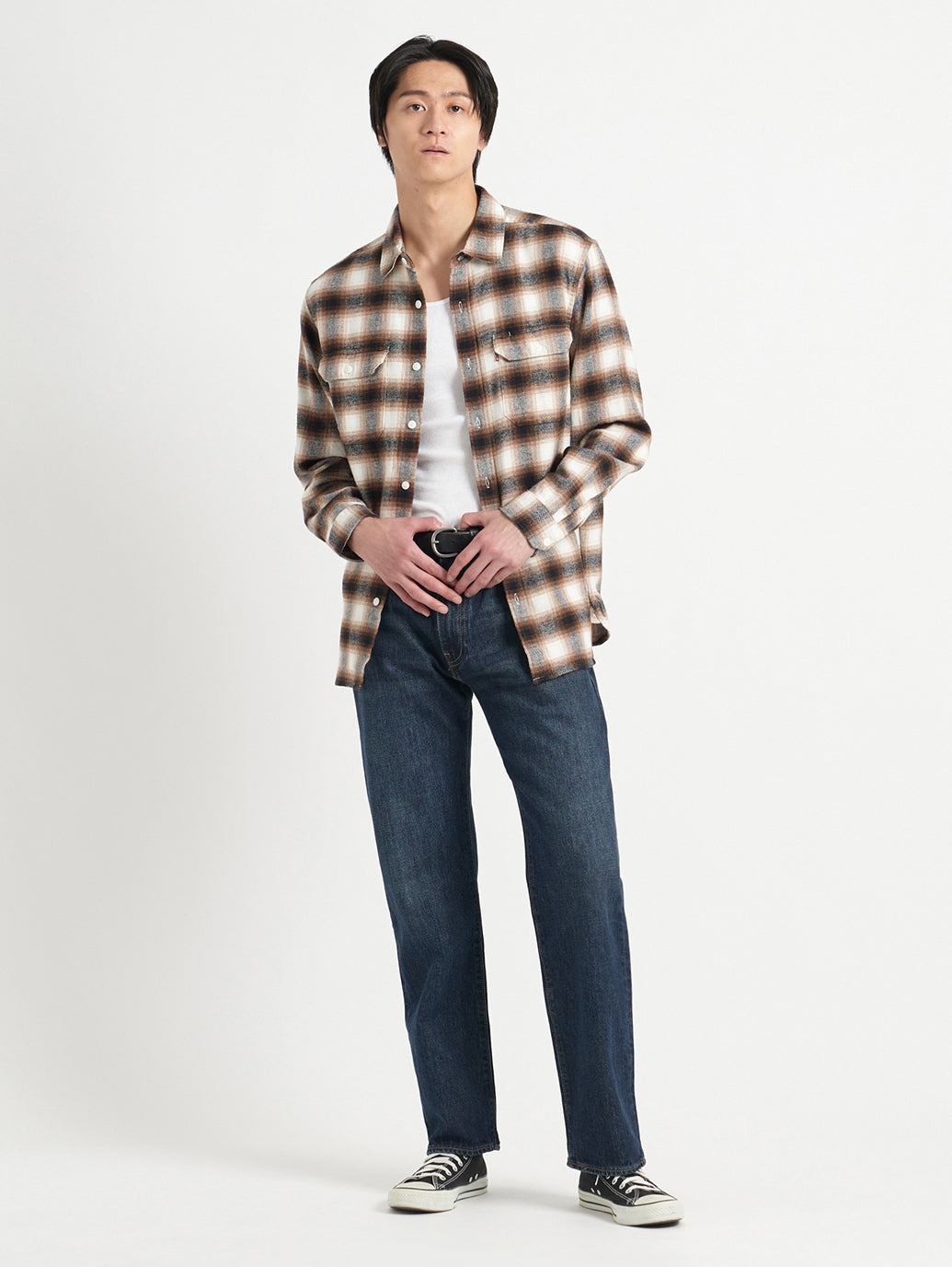 555™ リラックスストレート ダークインディゴ UP THE SCORE