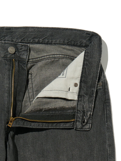 555™ リラックスストレート ジーンズ ブラック