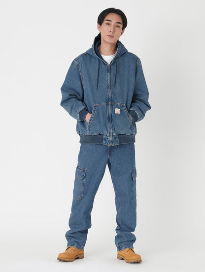 568™ ルーズストレート カーゴ ブルー GET INV