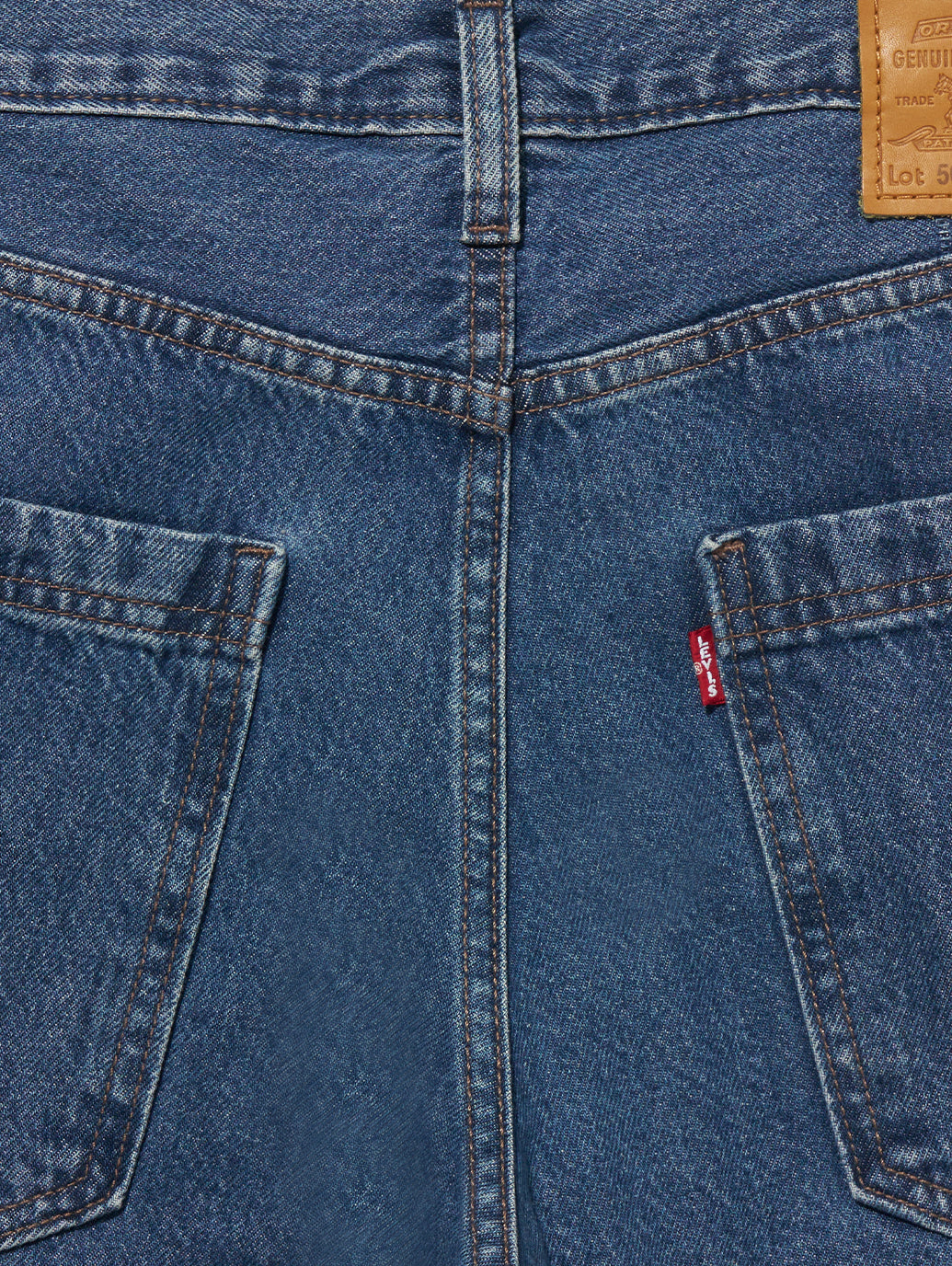 568™ ルーズストレート カーゴ ブルー GET INV