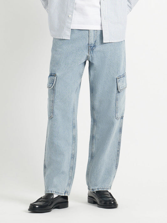568™ ルーズストレート カーゴ ライトインディゴ MY POCKETS FULL