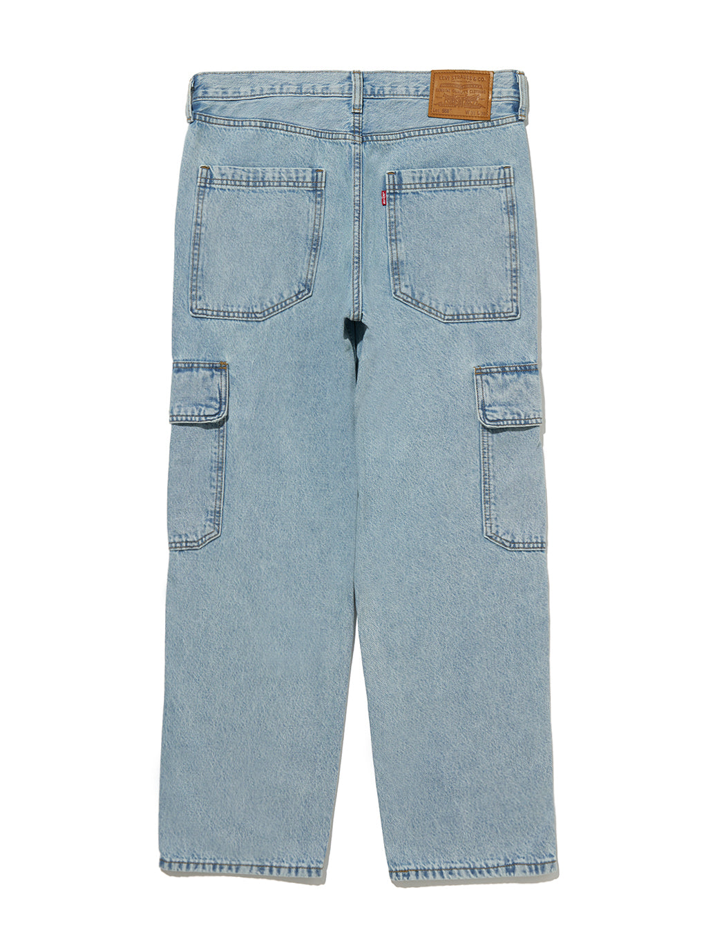 568™ ルーズストレート カーゴ ライトインディゴ MY POCKETS FULL