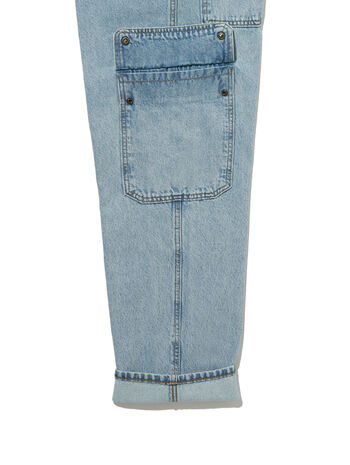 568™ ルーズストレート カーゴ ライトインディゴ MY POCKETS FULL