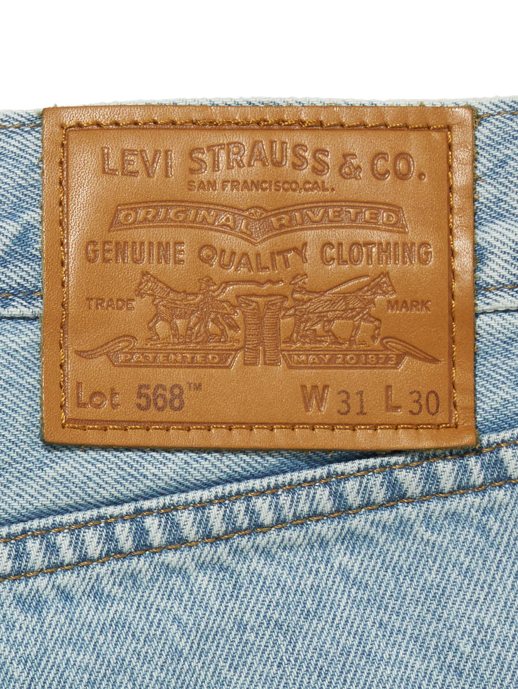 568™ ルーズストレート カーゴ ライトインディゴ MY POCKETS FULL