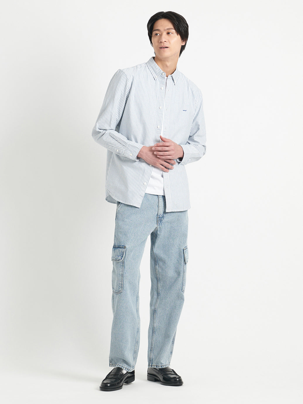 568™ ルーズストレート カーゴ ライトインディゴ MY POCKETS FULL