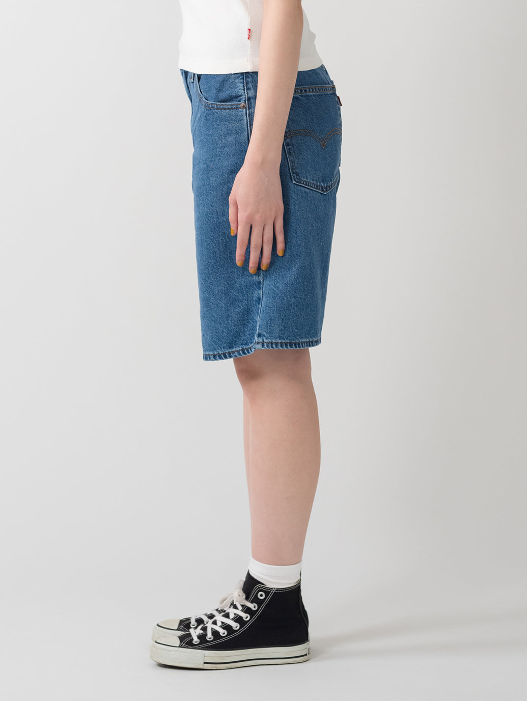 BAGGY DAD ジーンズ ダークインディゴ