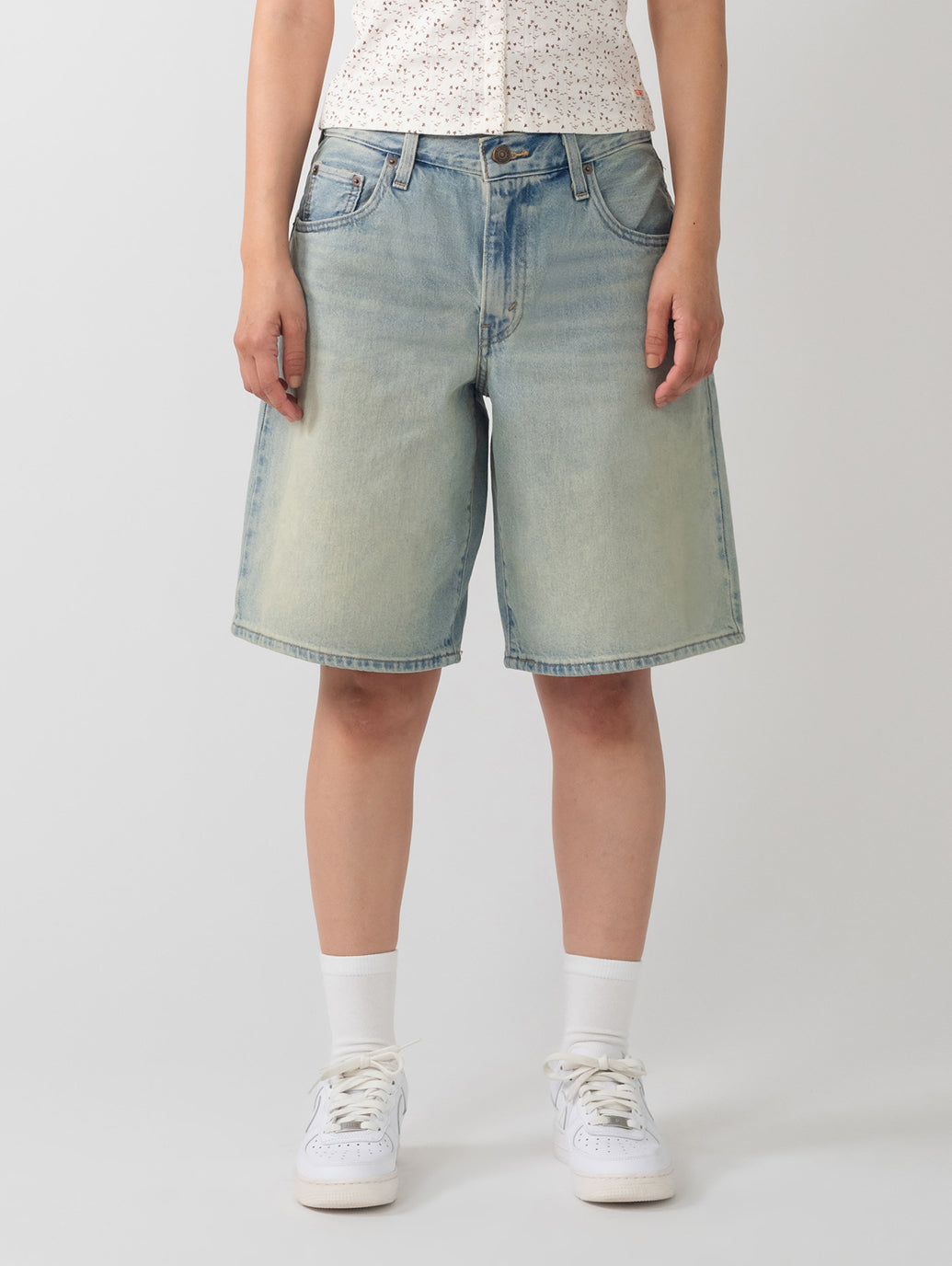 BAGGY DAD ジーンズ ライトインディゴ