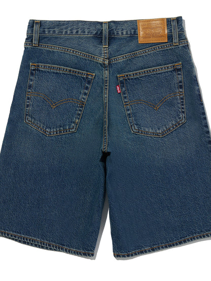 BAGGY DAD ジーンズ ショート ダークインディゴ