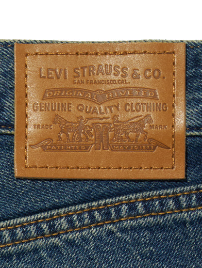 BAGGY DAD ジーンズ ショート ダークインディゴ