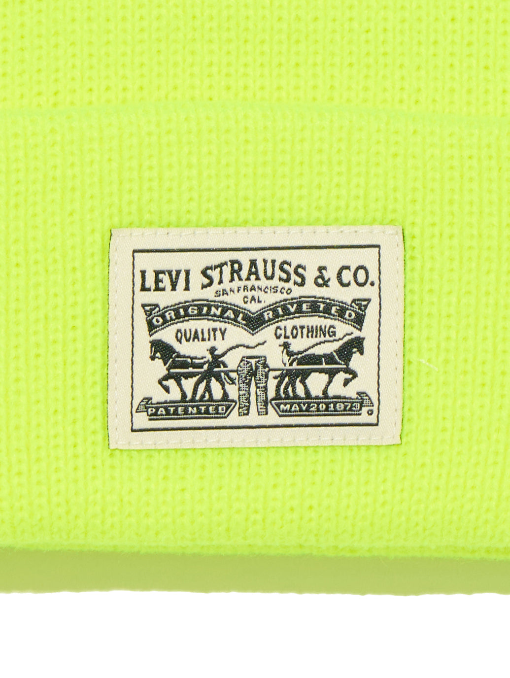 BACKPATCH ビーニー イエロー