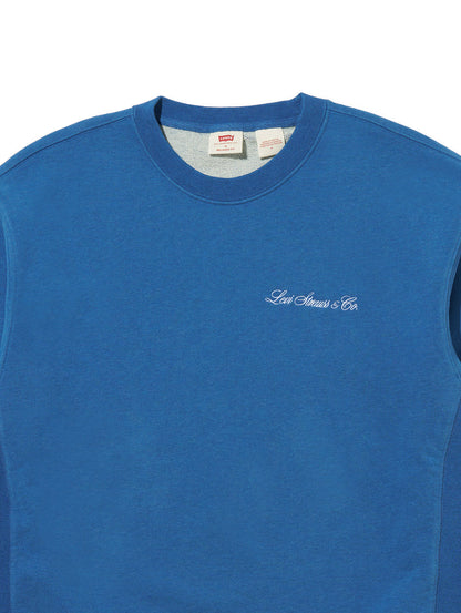 グラフィック クルーネックスウェットシャツ