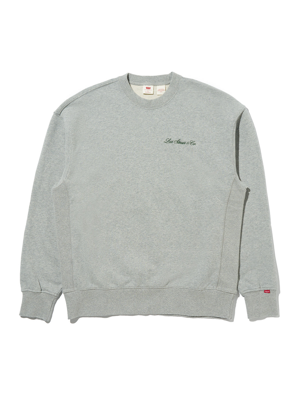 グラフィック クルーネックスウェットシャツ