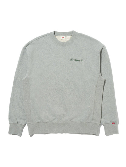 グラフィック クルーネックスウェットシャツ