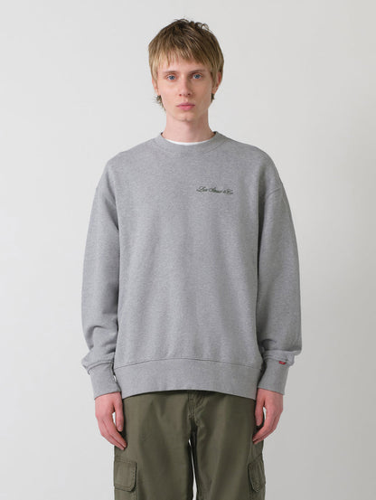 グラフィック クルーネックスウェットシャツ