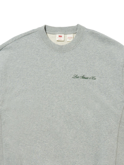 グラフィック クルーネックスウェットシャツ