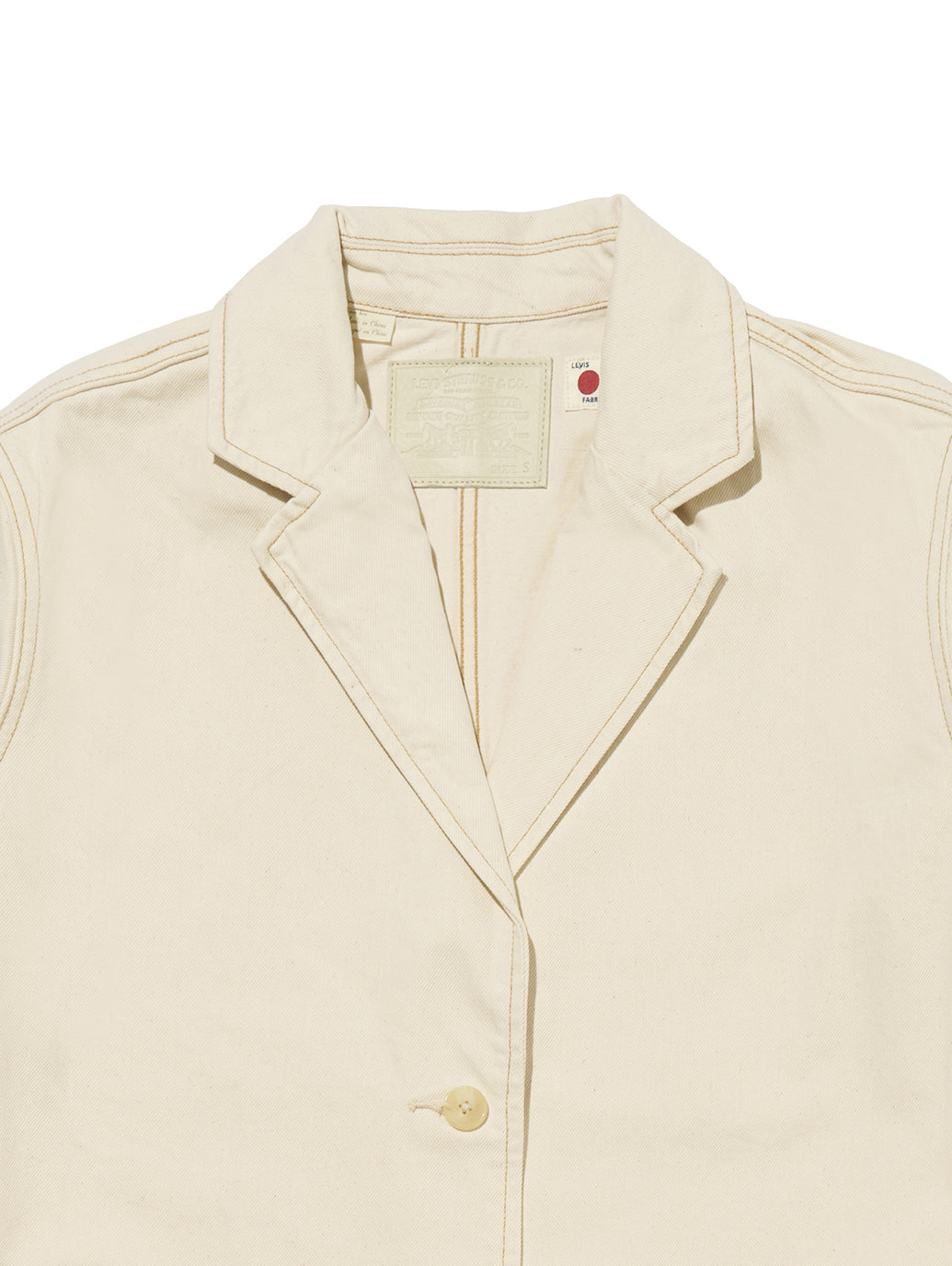 サープラス トレンチコート ホワイト SOFT ECRU MADE OF JAPAN