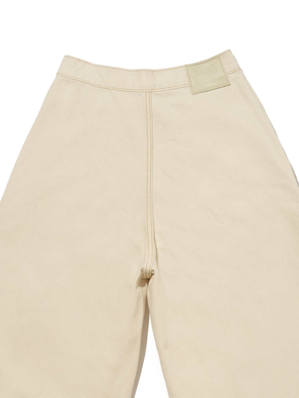 PLEATED トラウザー ホワイト SOFT ECRU MADE OF JAPAN