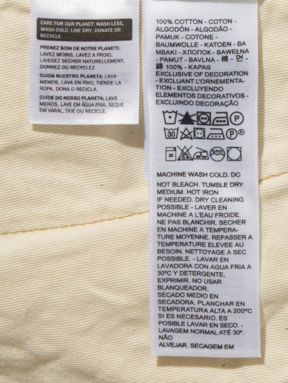 PLEATED トラウザー ホワイト SOFT ECRU MADE OF JAPAN