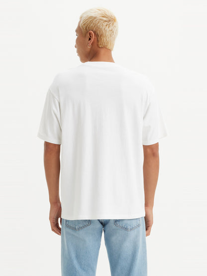 ヴィンテージ バットウィング グラフィック Tシャツ ホワイト NDIGO BW