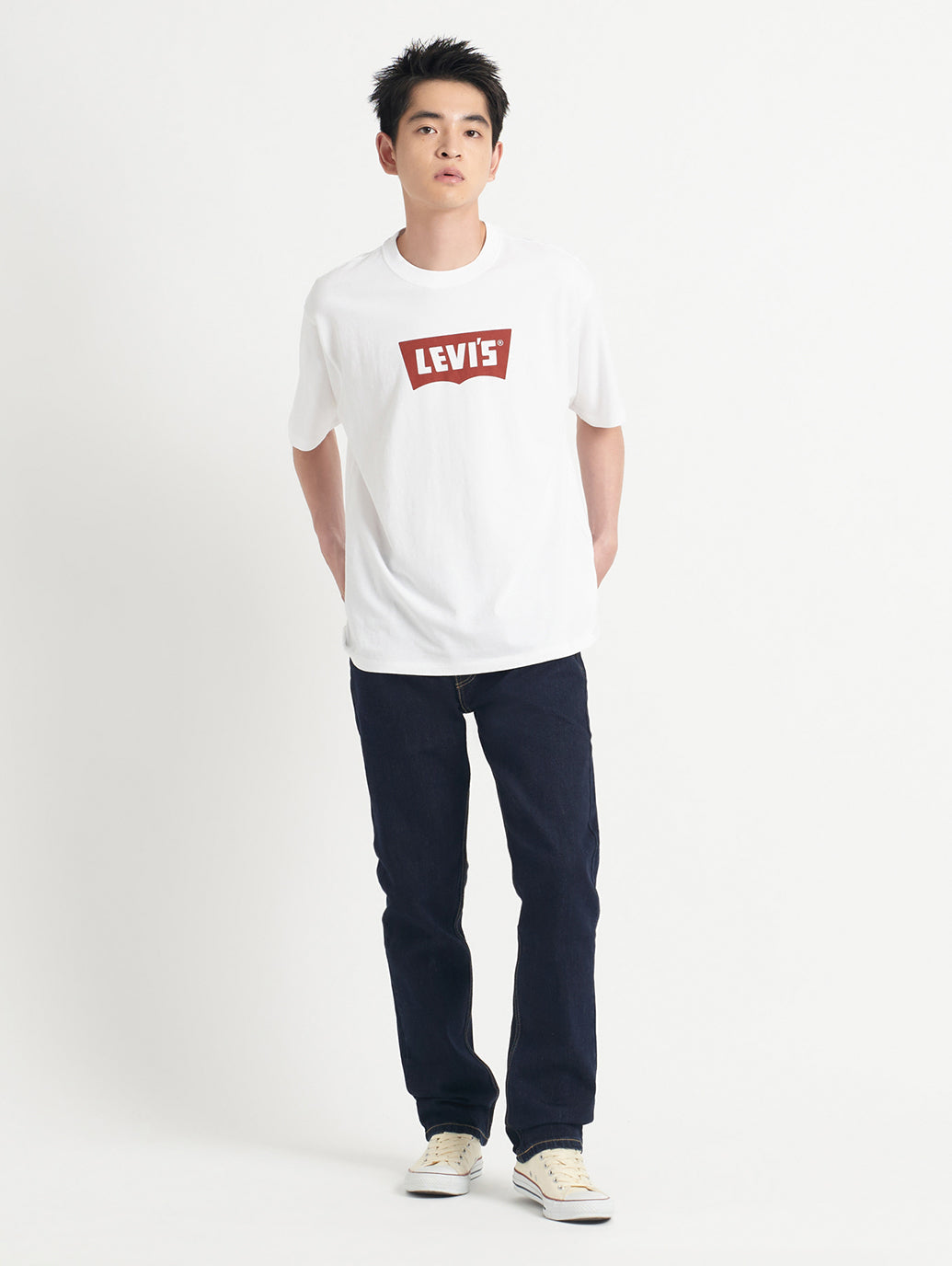 ヴィンテージ バットウィング グラフィック Tシャツ ホワイト VINTAGE