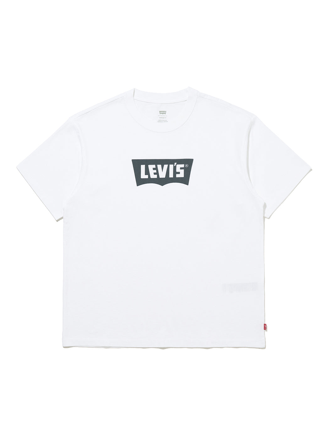 ヴィンテージ バットウィング グラフィック Tシャツ ホワイト NDIGO BW