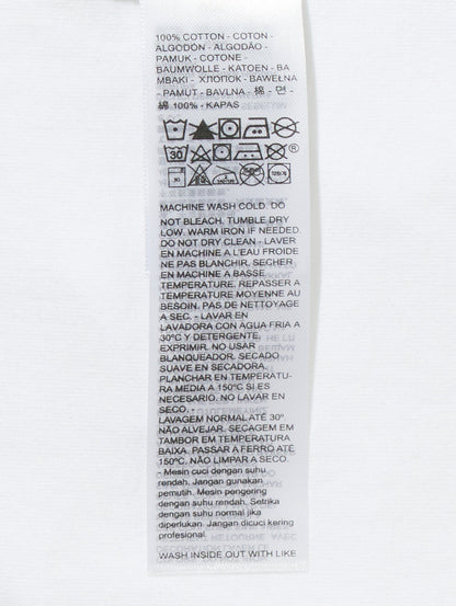 ヴィンテージ バットウィング グラフィック Tシャツ ホワイト NDIGO BW