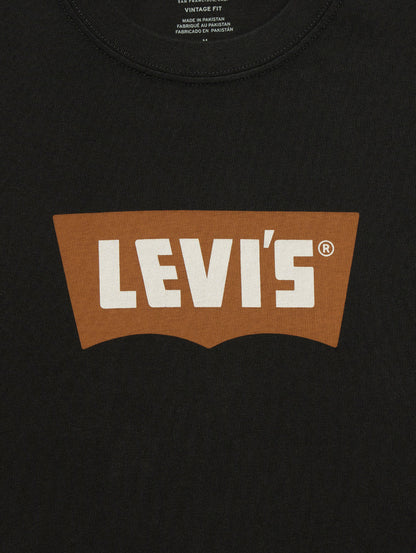 ヴィンテージ バットウィング グラフィックTシャツ ブラック PECAN BAT