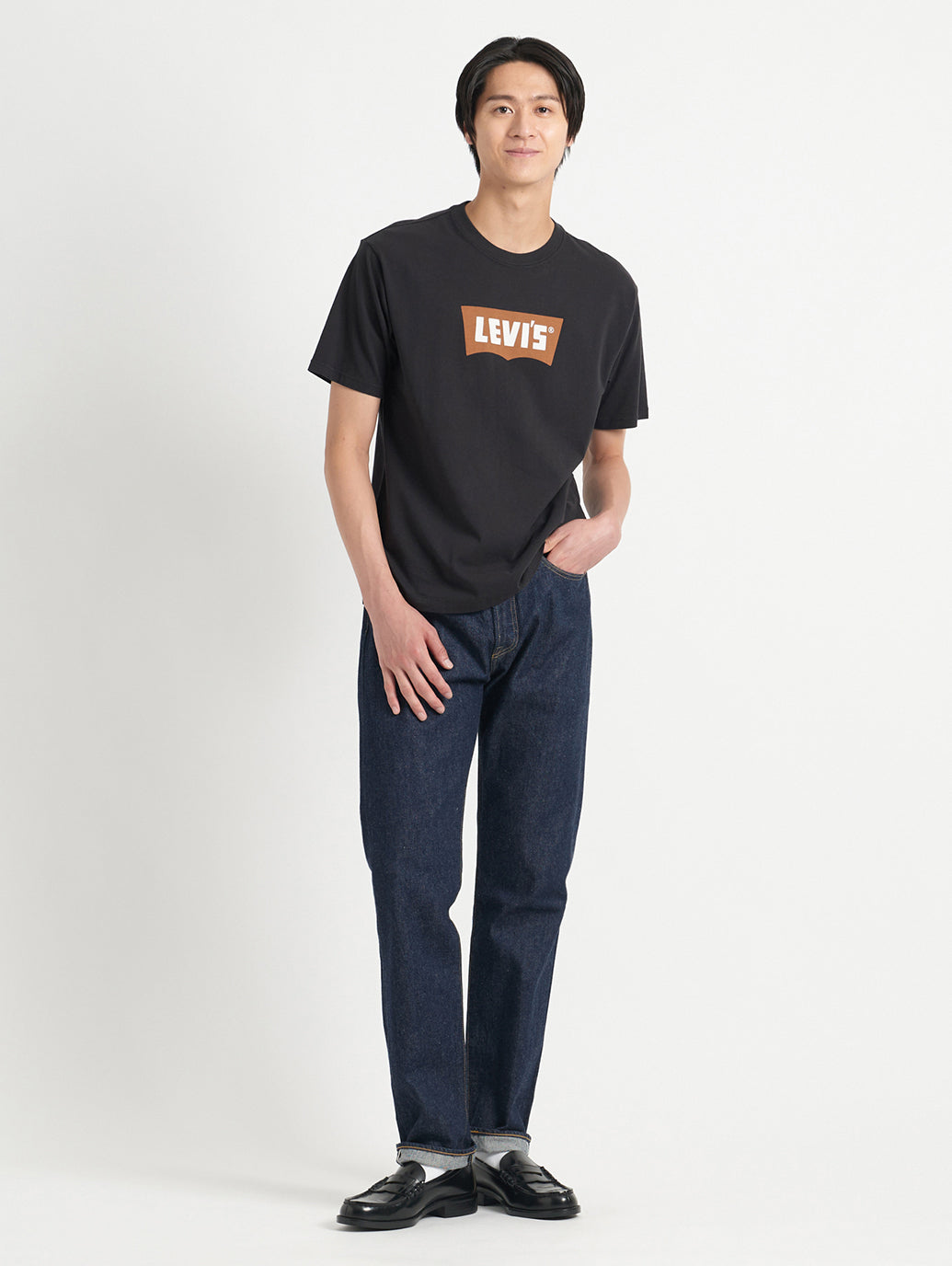 ヴィンテージ バットウィング グラフィックTシャツ ブラック PECAN BAT