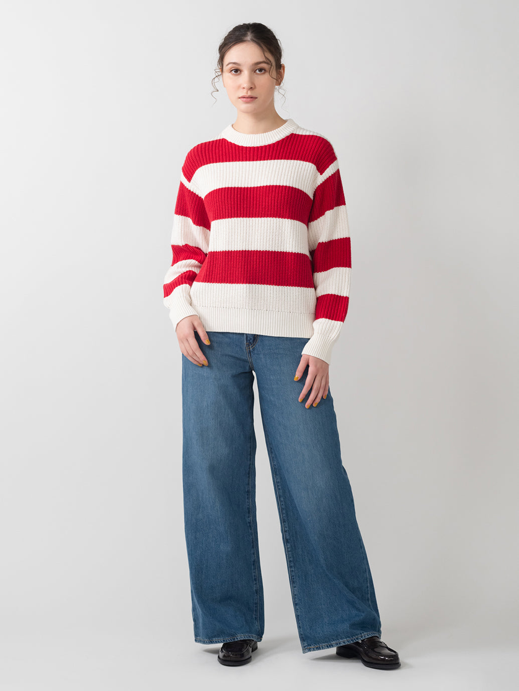 ボーダー セーター