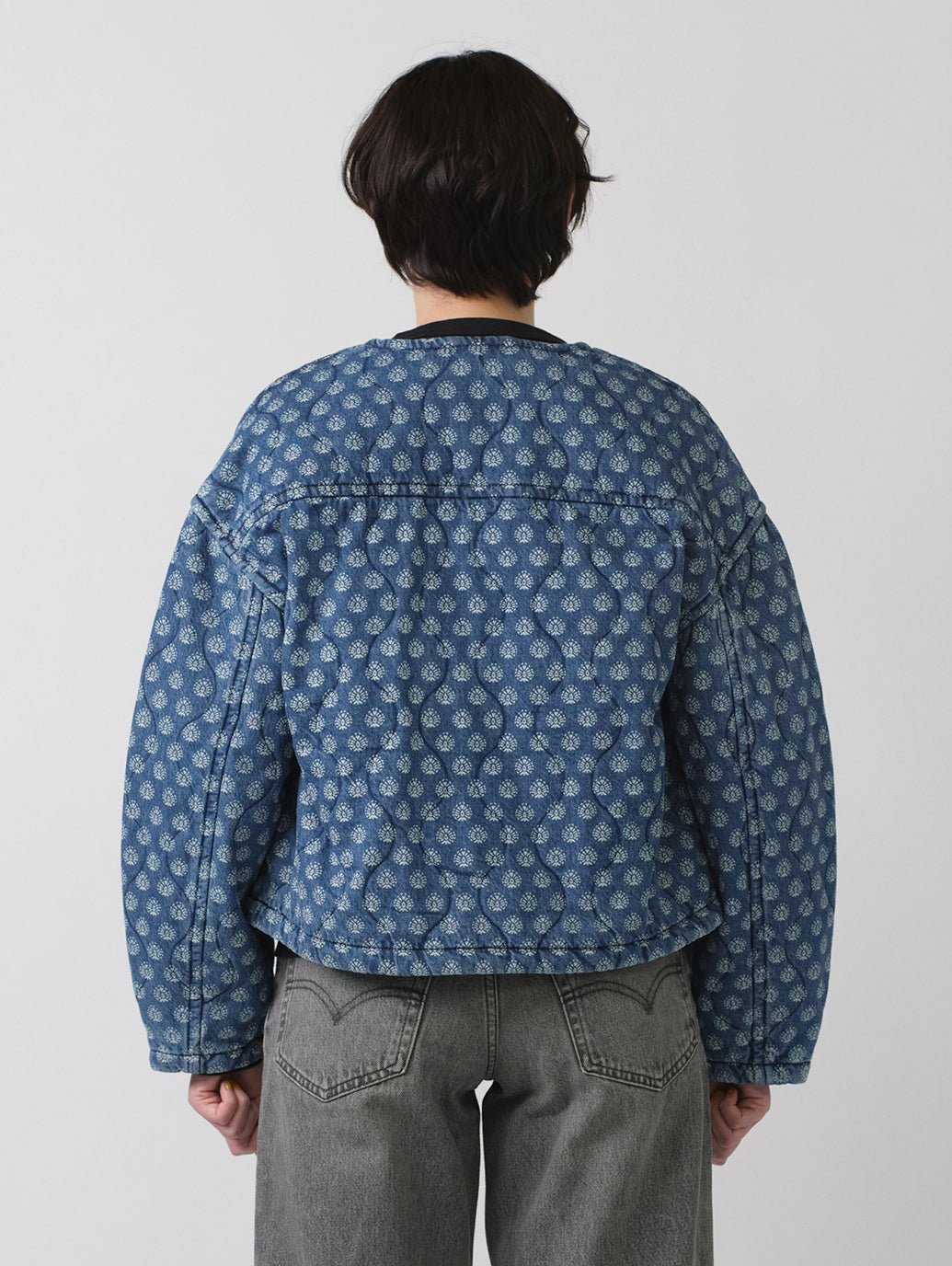 キルテッド ライナーシャツ