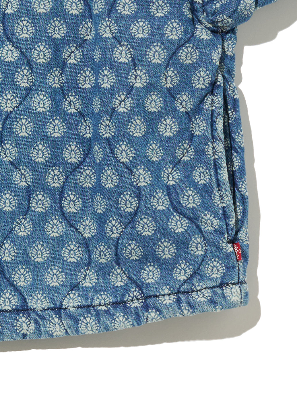 キルテッド ライナーシャツ