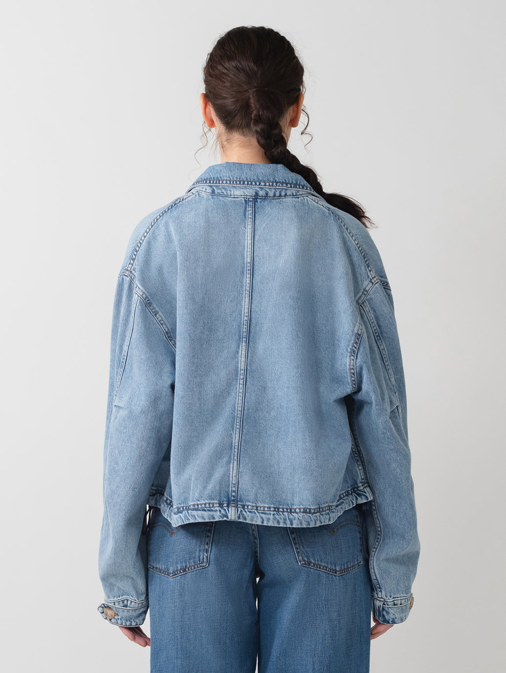 ユーティリティジャケット ライトインディゴ