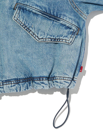 ユーティリティジャケット ライトインディゴ