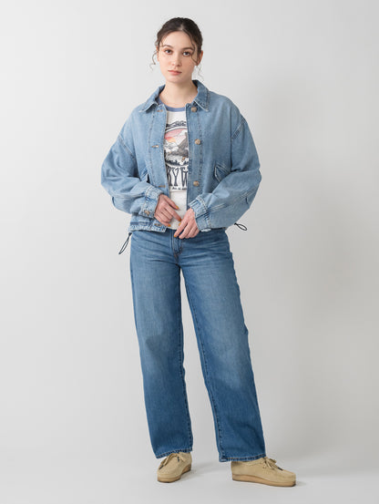 ユーティリティジャケット ライトインディゴ